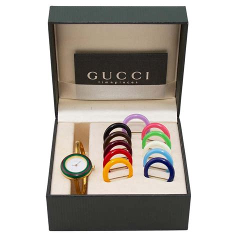 gucci interchangeable watch dupe|gucci watch replacement bezel.